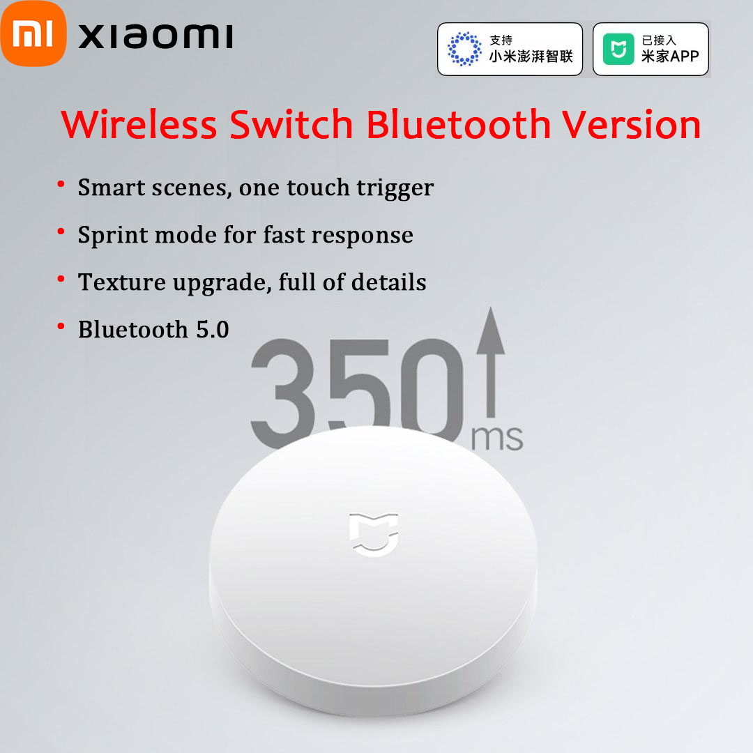 Smart Home Hub Xiaomi - Sakelar Nirkabel Xiaomi Versi Bluetooth Sakelar