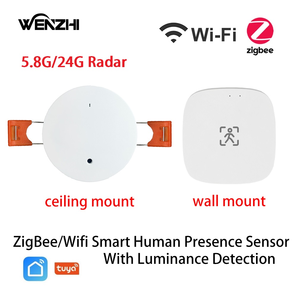 Zigbee Motion Sensor - ZigBee Sensor gerak, Wifi 5.8/24G MmWave