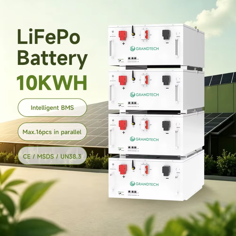 Smart Home Energy App - Baterai LiFePO4 Pintar 48V dengan Pemantauan