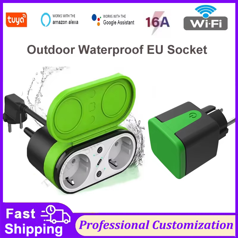 Smart Home Yale - Tuya EU 16A Wifi Smart Outdoor