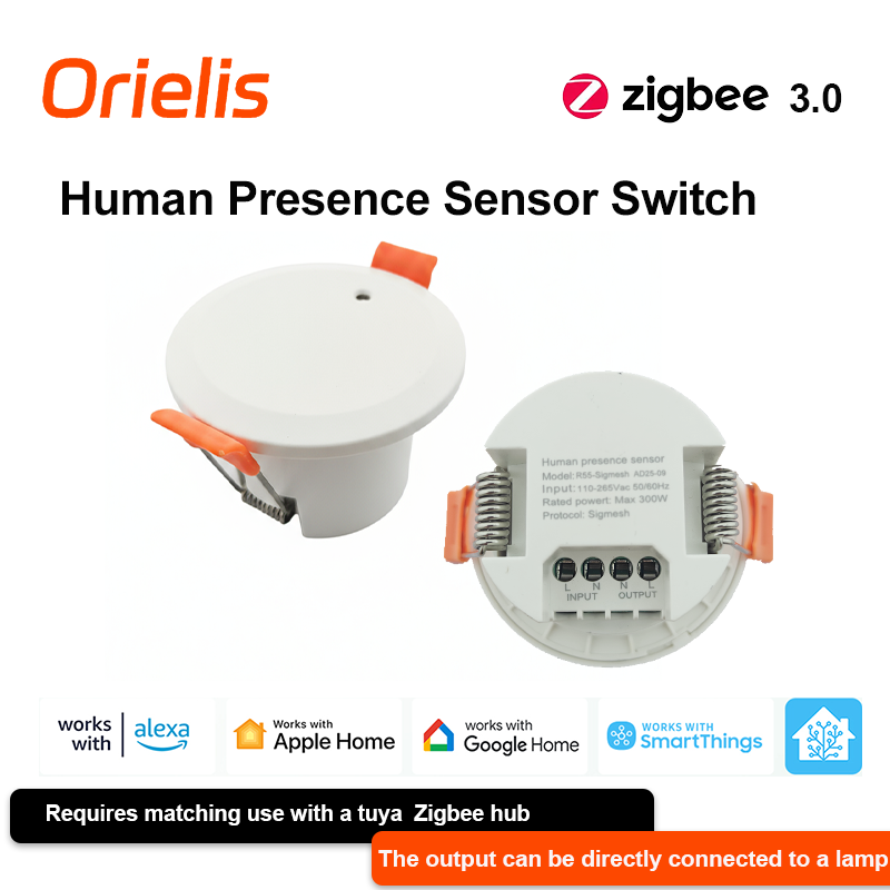 Zigbee Motion Sensor - ZIGBEE 3.0 MmWave Radar Sensor Gerak