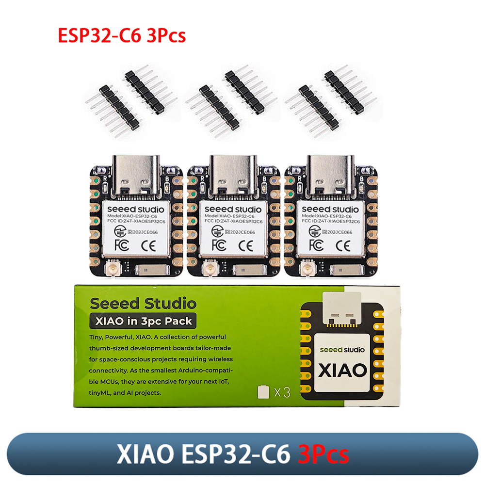 Smart Home Arduino - XIAO ESP32-C6 3 Buah Modul Papan