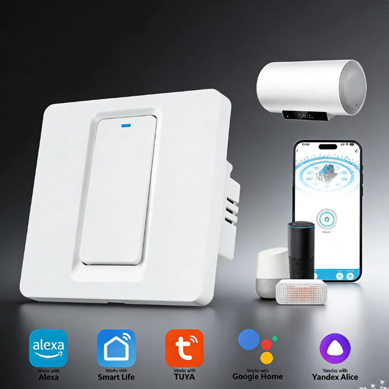 Smart Home Yale - Sakelar Pemanas Air Pintar/Kontrol Sentuh WiFi