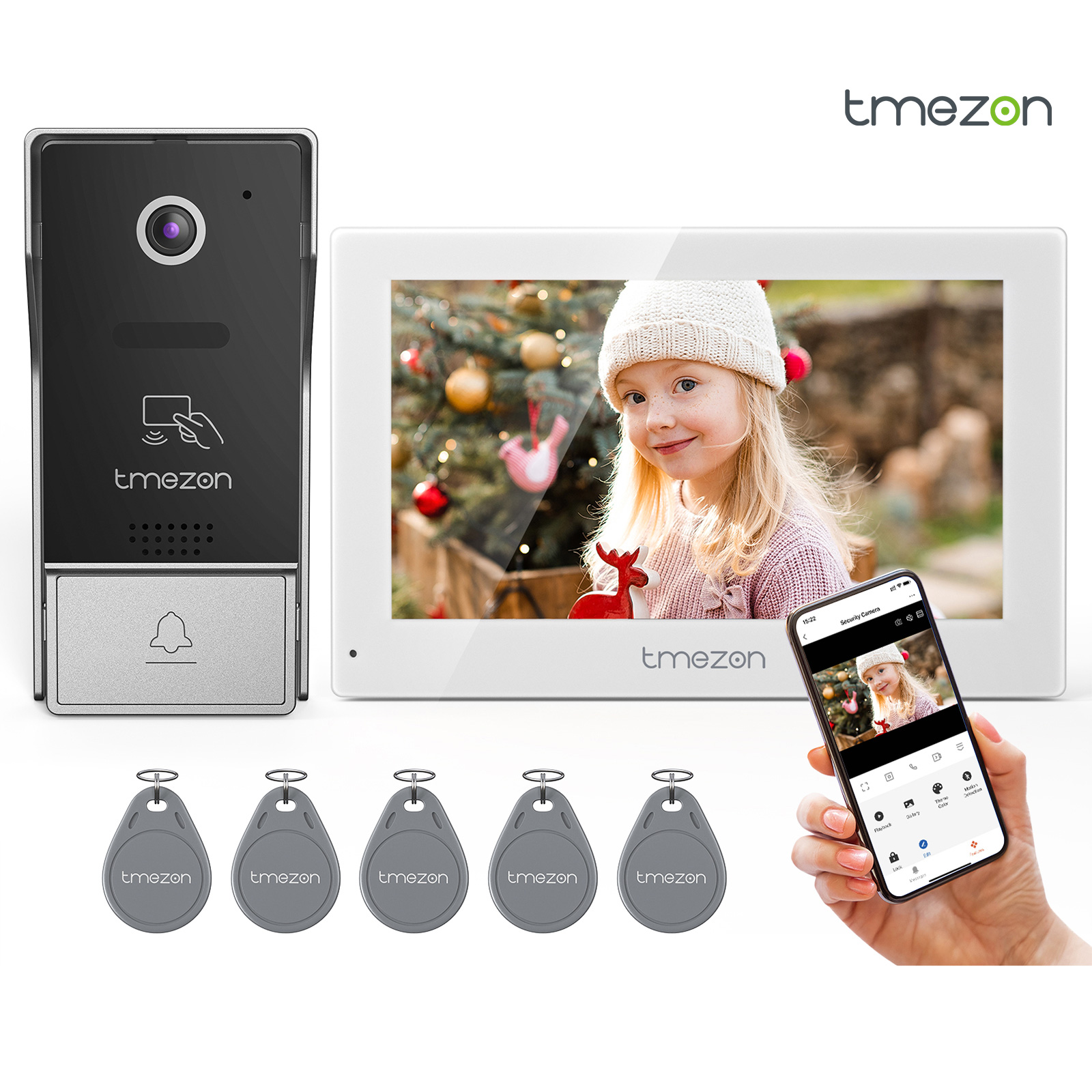 Smart Home Video Doorbell App - Sistem interkom video pintar nirkabel Wifi