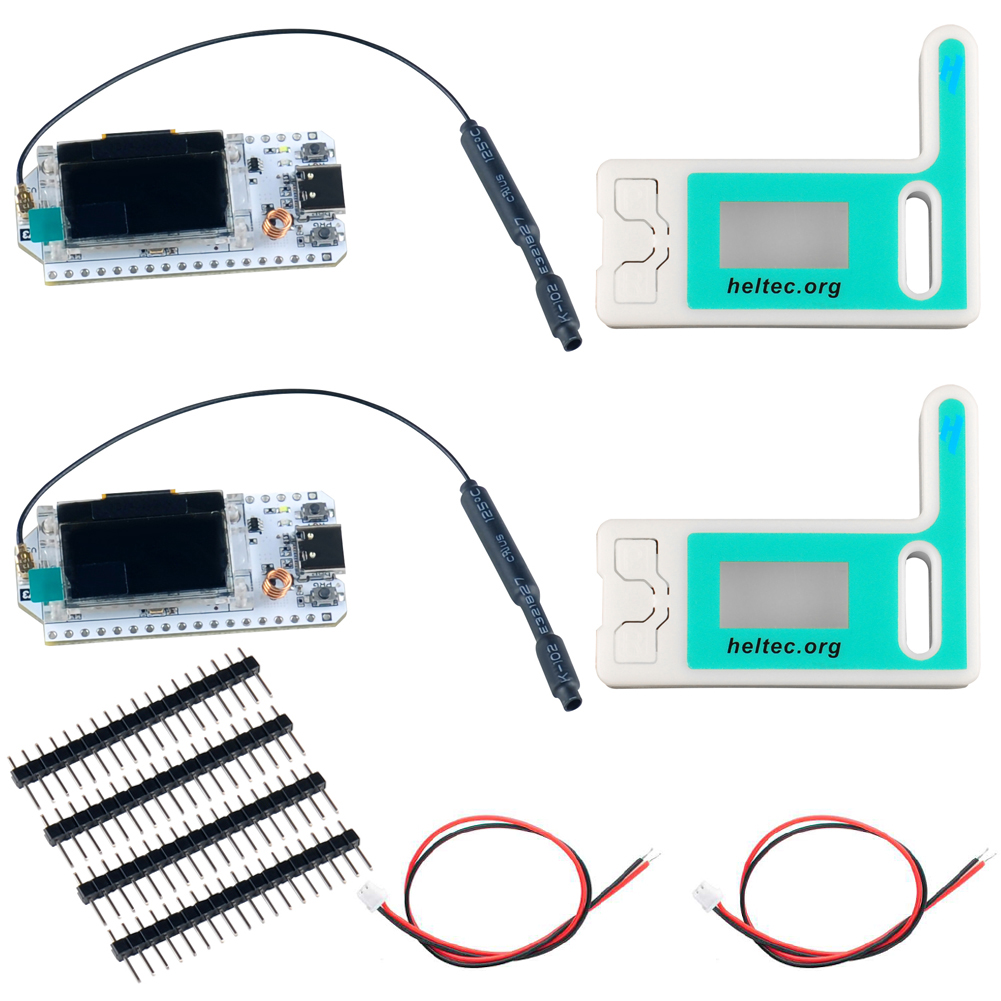 Smart Home Arduino - 2set ESP32 LoRa V3 papan pengembangan