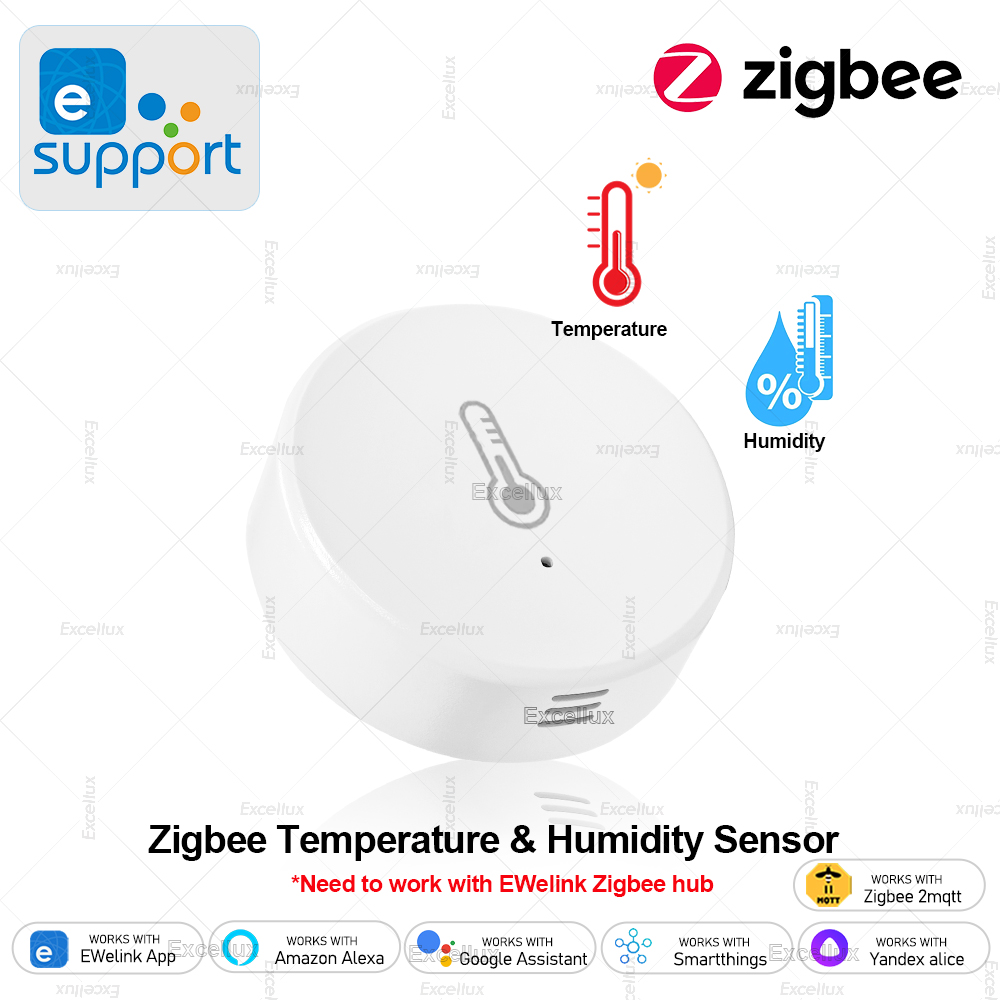 Smart Home Bridge - EWelink Smart Zigbee Sensor Kelembaban Suhu