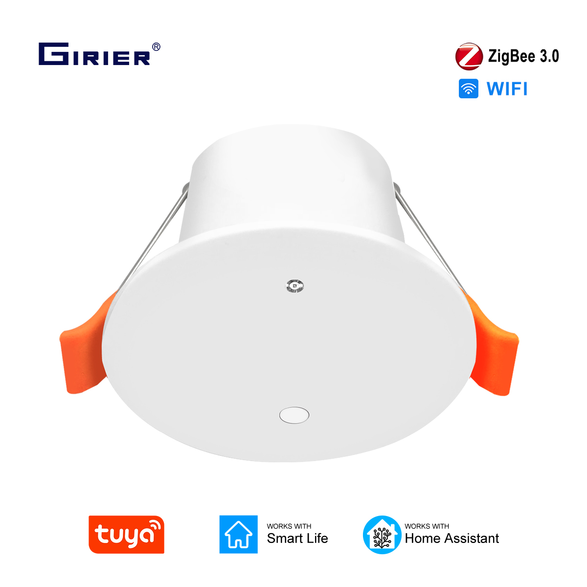 Zigbee Motion Sensor - Sensor Kehadiran Manusia GIRIER Tuya ZigBee,