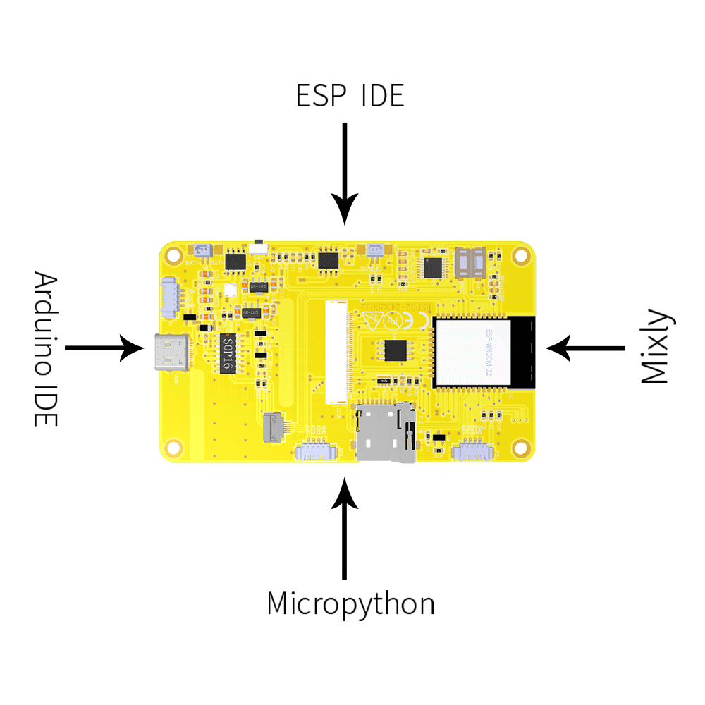 ESP32 Arduino LVGL WIFI & Blue - Smart Home Arduino ulasan dan harga