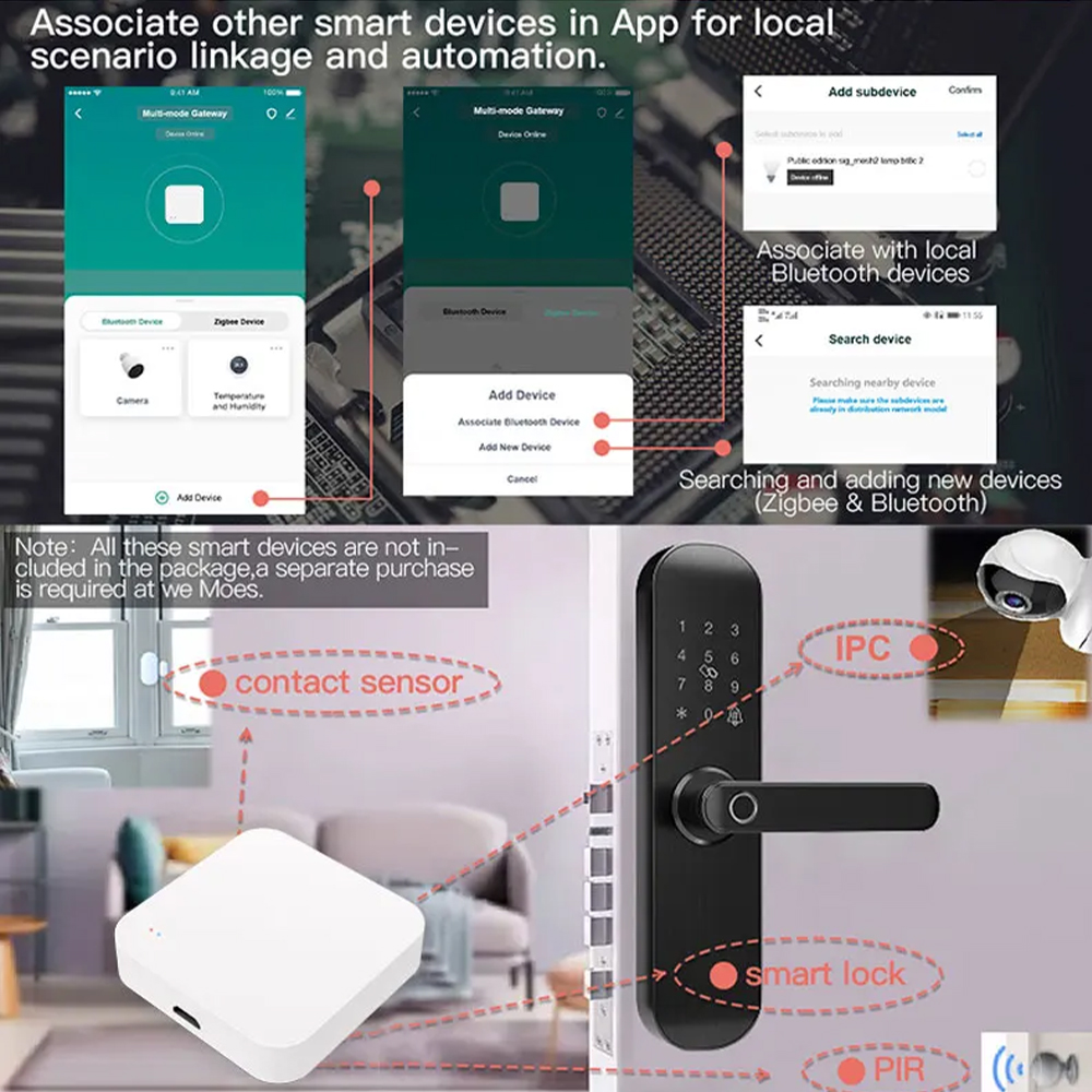 Zigbee Tuya Hub Gateway Blueto - Smart Home Living ulasan dan harga