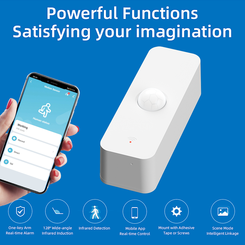 Zigbee PIR Sensor gerak WiFi,  - Zigbee Motion Sensor ulasan dan harga
