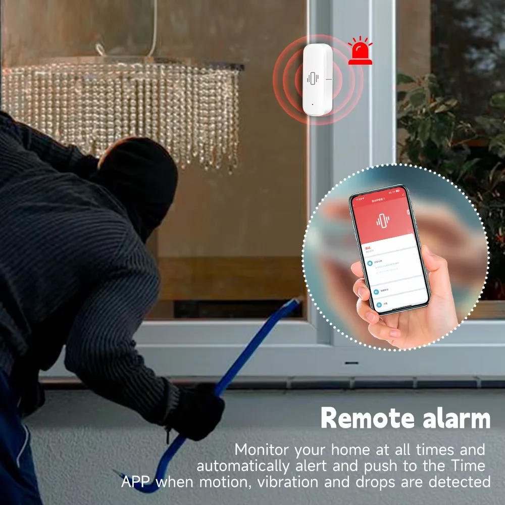 Sensor Getaran Pintar Monitor  - Zigbee Motion Sensor ulasan dan harga