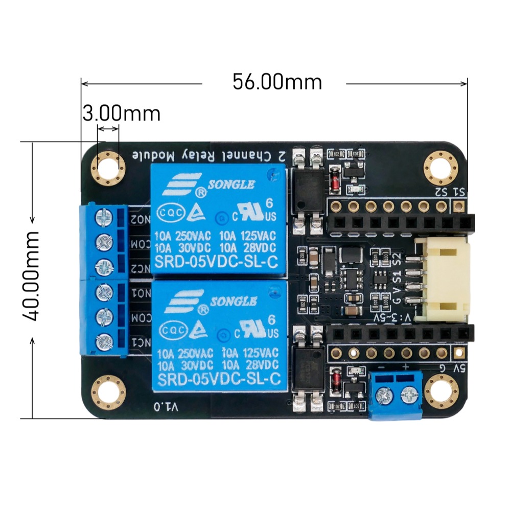 Modul Relay 2CH Input 5V Activ - Smart Home Arduino ulasan dan harga