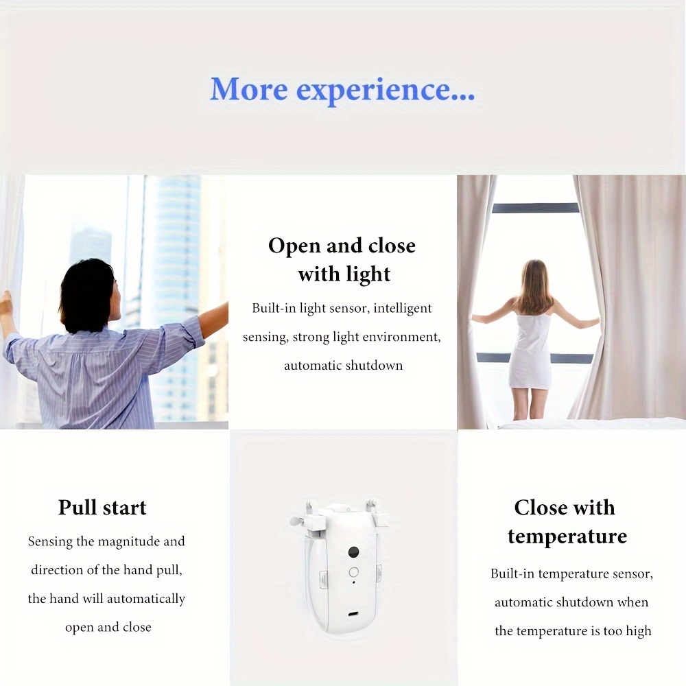 Robot Tirai Pintar Bekerja den - Smart Curtain Robot ulasan dan harga