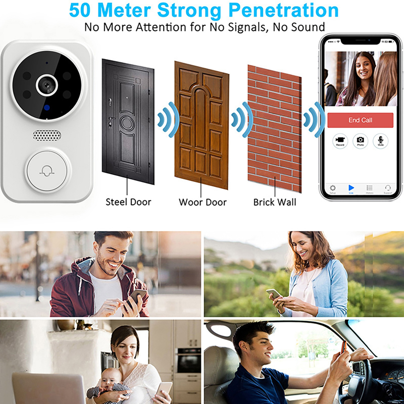 Bel Pintu Video Pintar WiFi Ka - Smart Home Video Doorbell App ulasan dan harga