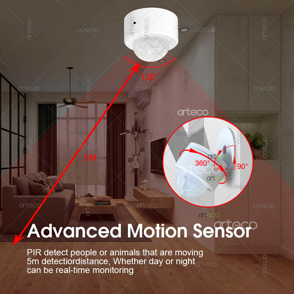 Ewelink Zigbee PIR Sensor Gera - Zigbee Motion Sensor ulasan dan harga