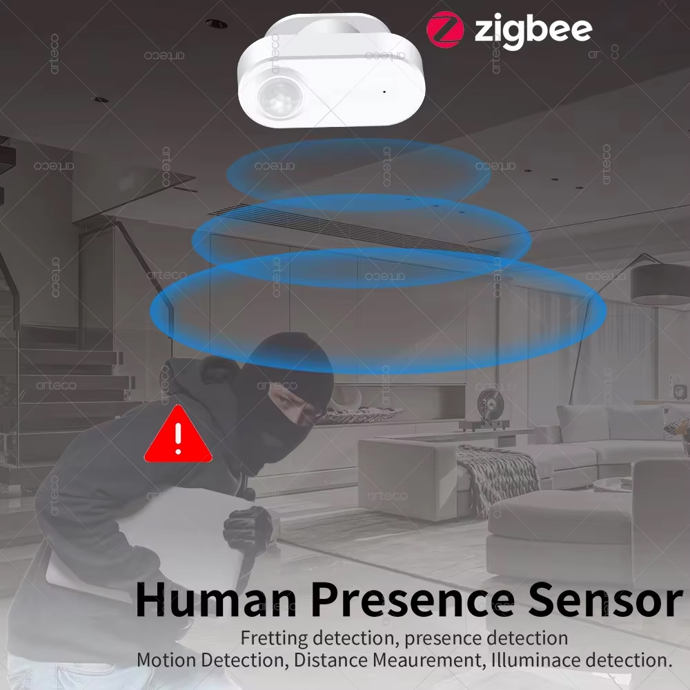 Sensor Kehadiran Manusia Zigbe - Zigbee Motion Sensor ulasan dan harga