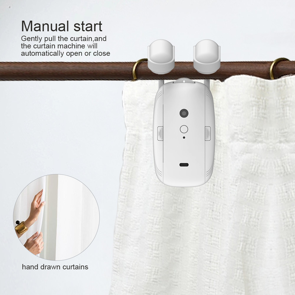 2 Buah Robot Tirai Pintar Wi-F - Smart Curtain Robot ulasan dan harga
