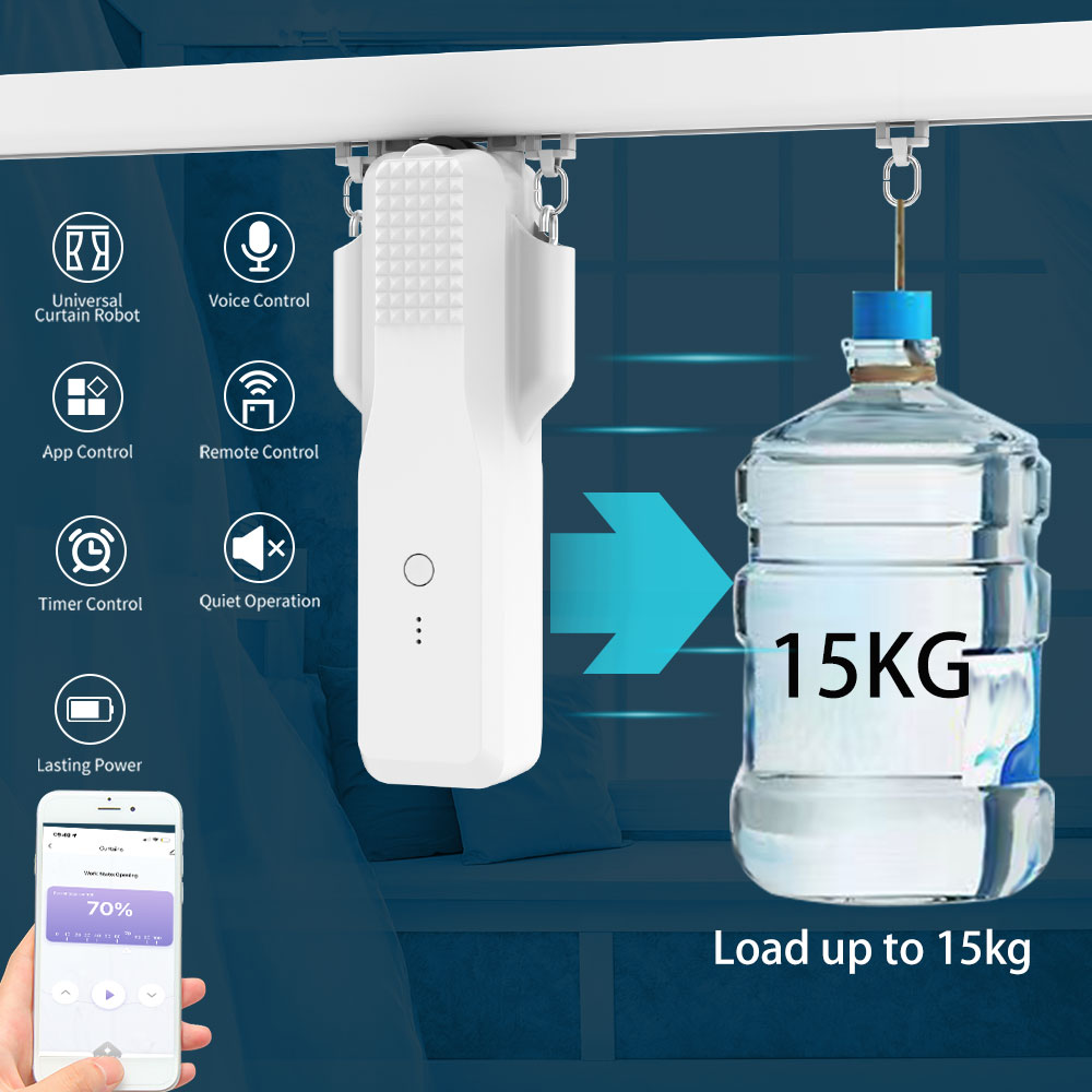 SZMYQ Tuya Smart WiFi Kontrol  - Smart Curtain Robot ulasan dan harga