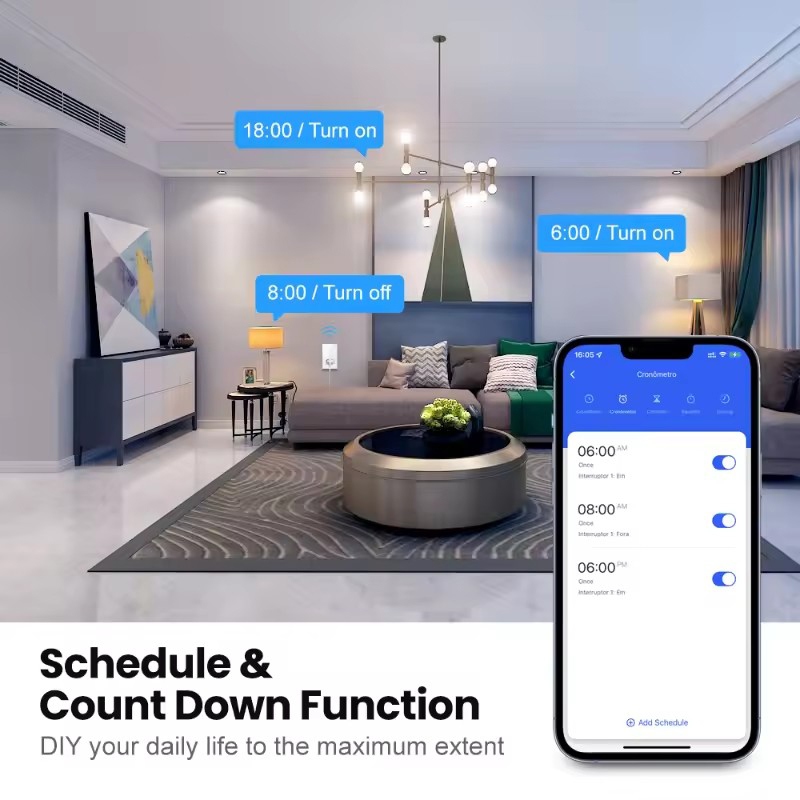 UNKAS Wifi Smart Brazil Saklar - Smart Home Yale ulasan dan harga