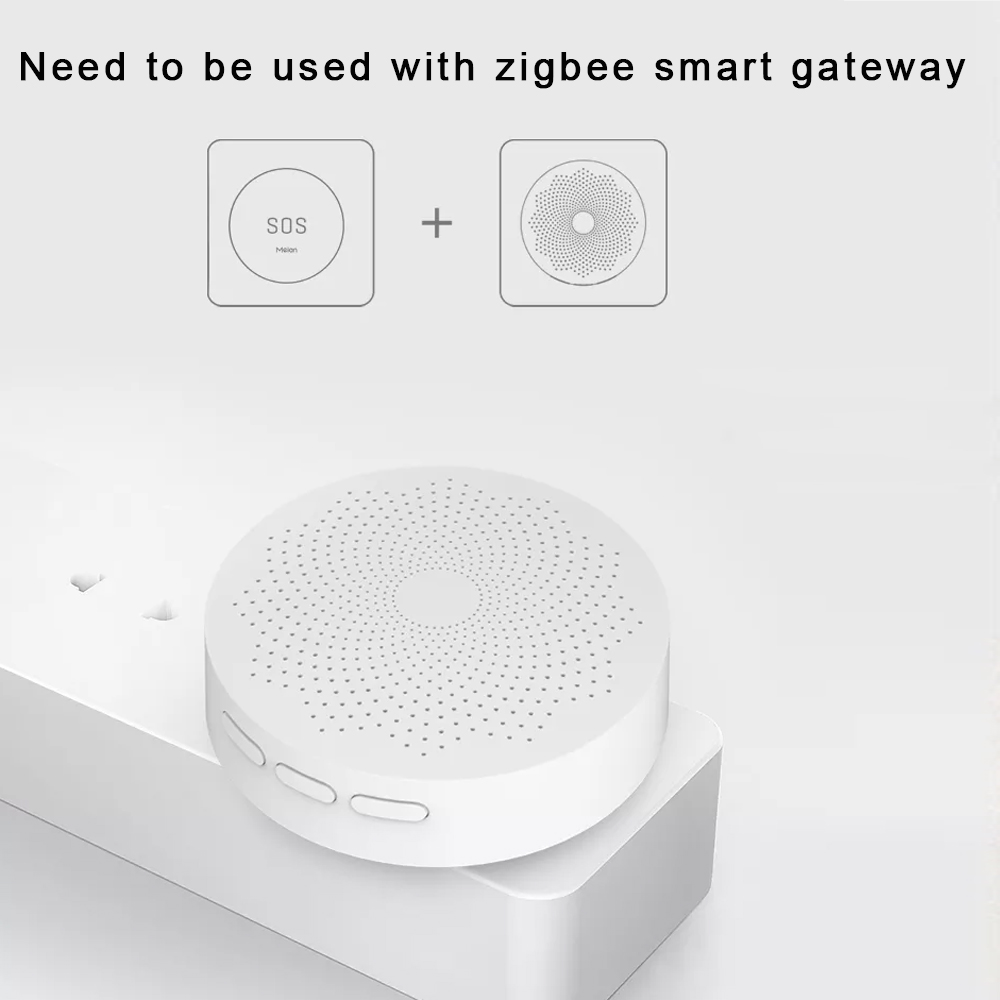 Tombol Darurat SOS Zigbee Tuya - Smart Home Living ulasan dan harga