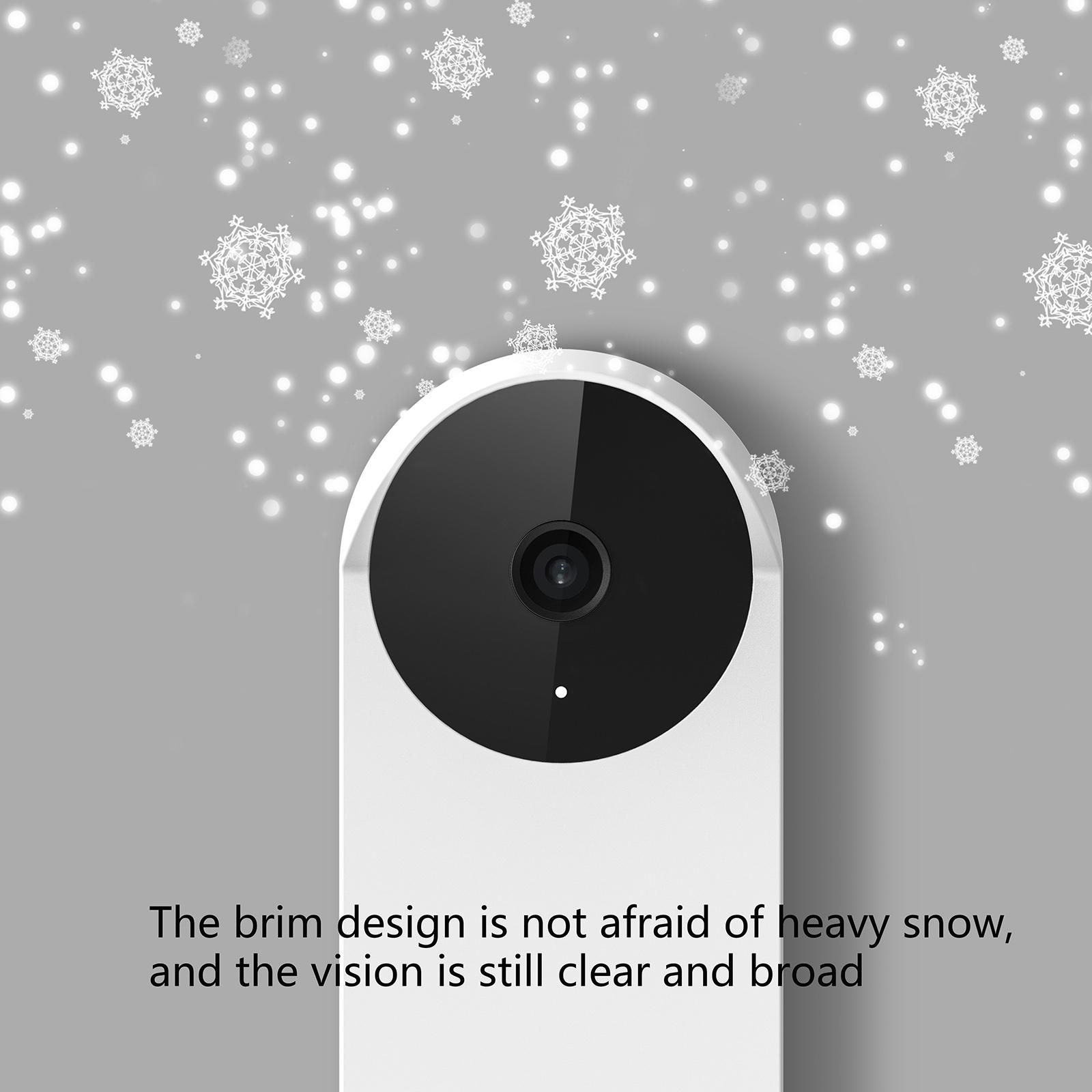 Pelindung Hujan Casing Silikon - Smart Home Video Doorbell Installation ulasan dan harga