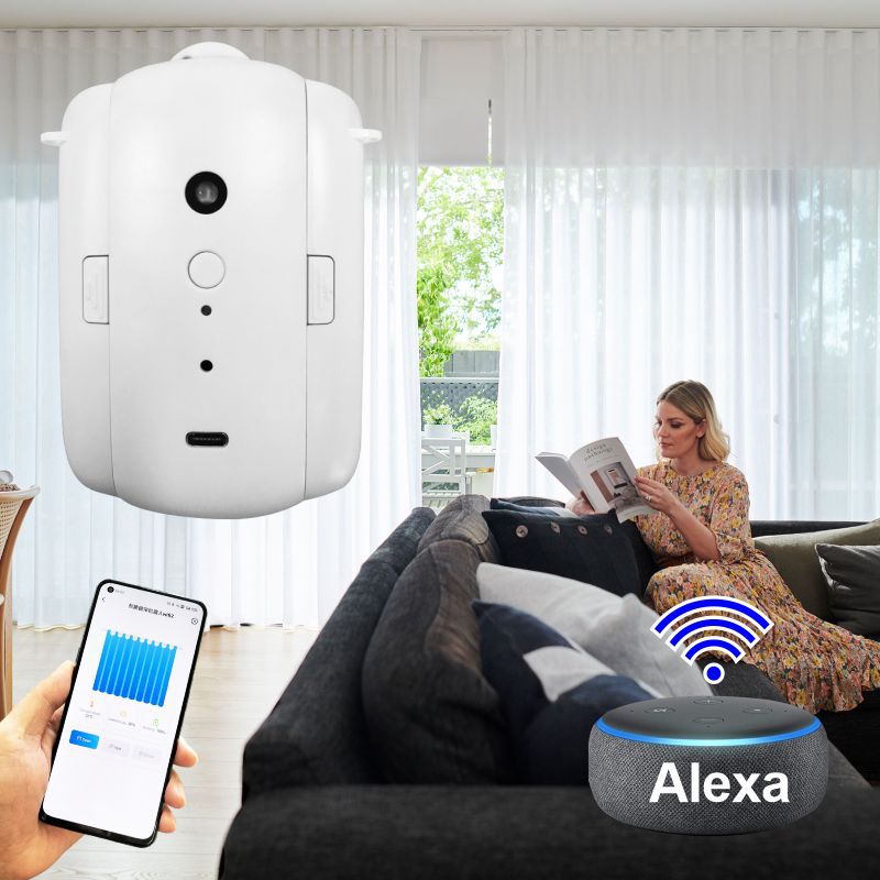 Robot Tirai Listrik Pintar WiF - Smart Curtain Robot ulasan dan harga