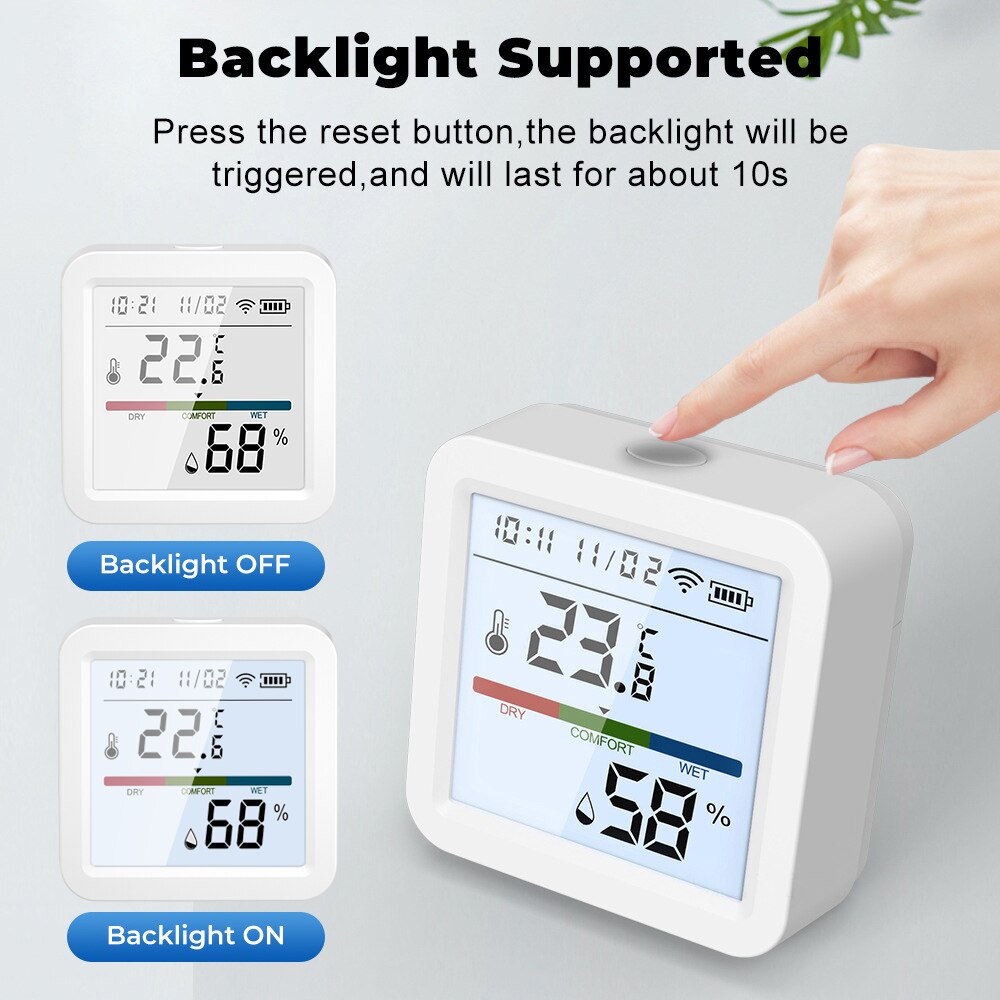 ZigBee Tuya Sensor kelembapan  - Smart Home Living ulasan dan harga