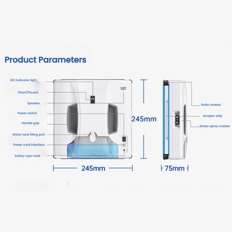 Robot Pembersih Jendela Multif - Smart Home Robot ulasan dan harga