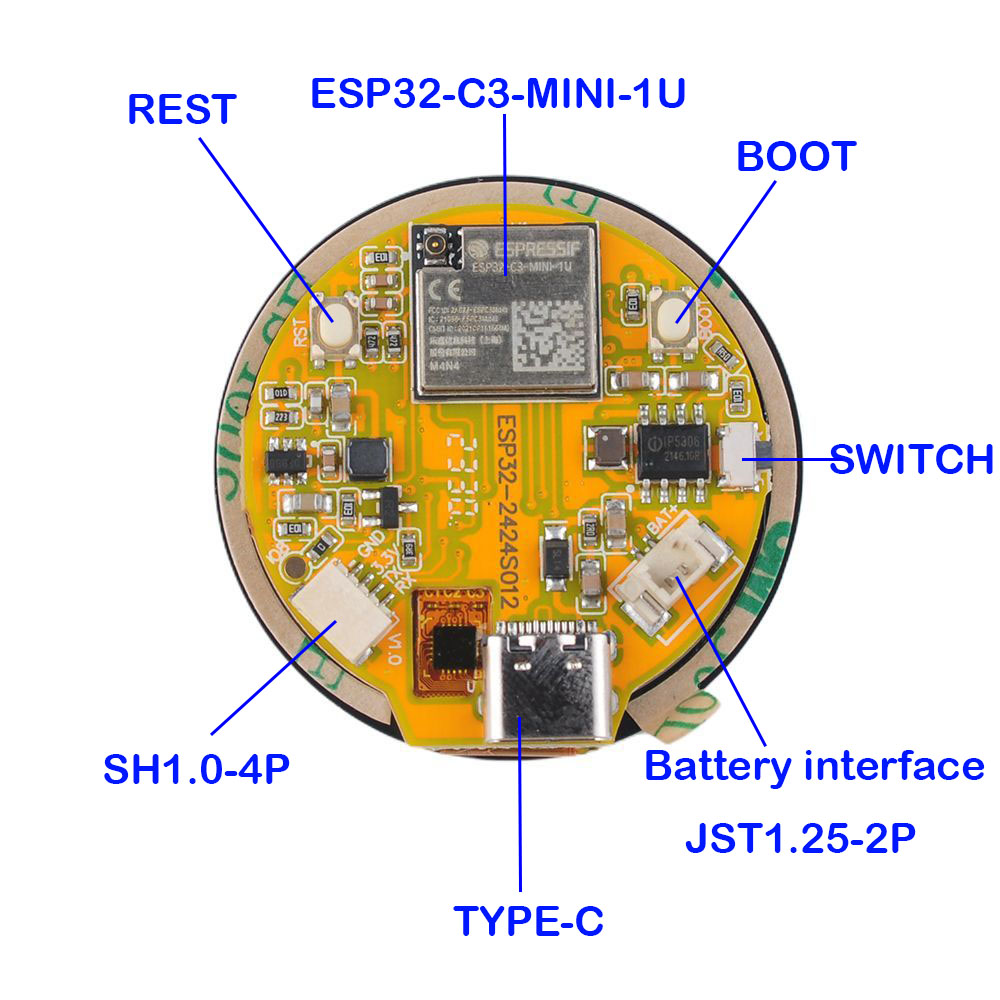 ESP32 Display 1.28 Inci ESP32- - Smart Home Arduino ulasan dan harga