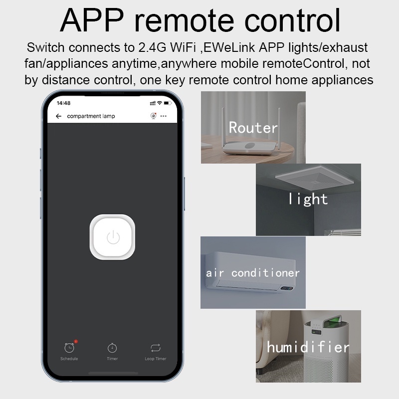 Ewelink WiFi Smart Switch Mini - Smart Home Bridge ulasan dan harga