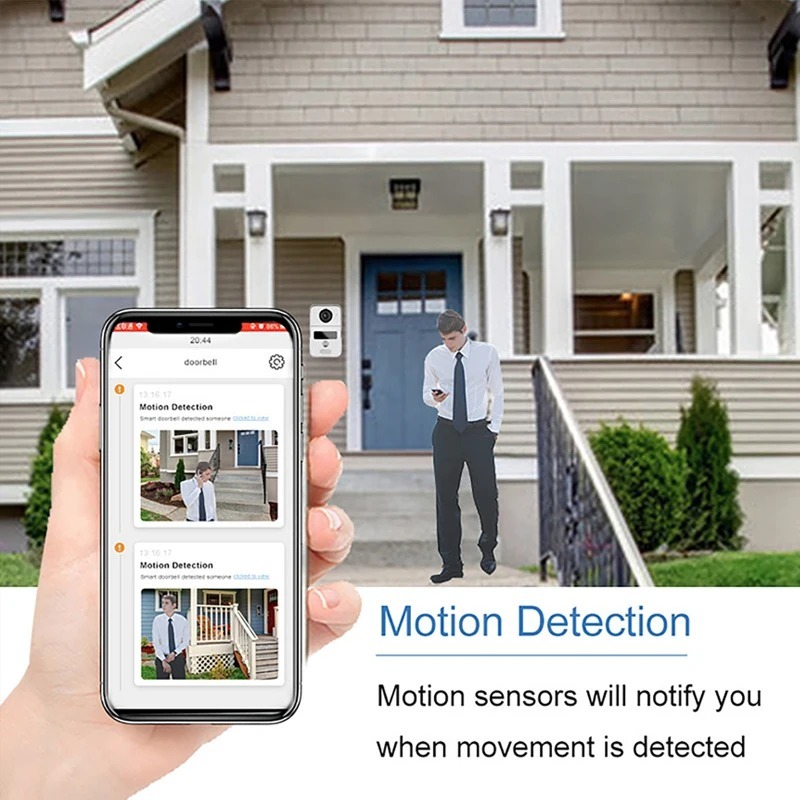 Tuya 1080P Wifi Video Doorbell - Smart Home Video Doorbell App ulasan dan harga
