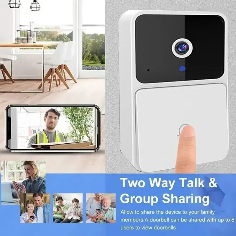 Kamera Bel Pintu Video WiFi Ni - Smart Home Video Doorbell Installation ulasan dan harga