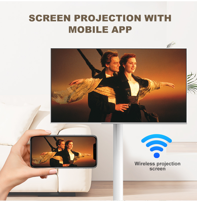 TV Mini LED Putih 21,5 Inci Be - Smart Home Ac ulasan dan harga
