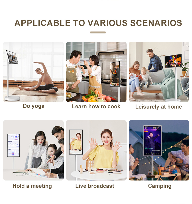 TV Mini LED Putih 21,5 Inci Be - Smart Home Ac ulasan dan harga