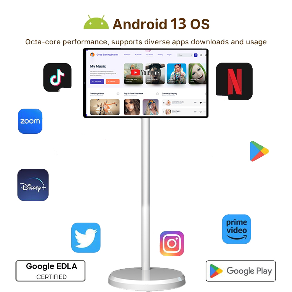 TV Mini LED Putih 21,5 Inci Be - Smart Home Ac ulasan dan harga