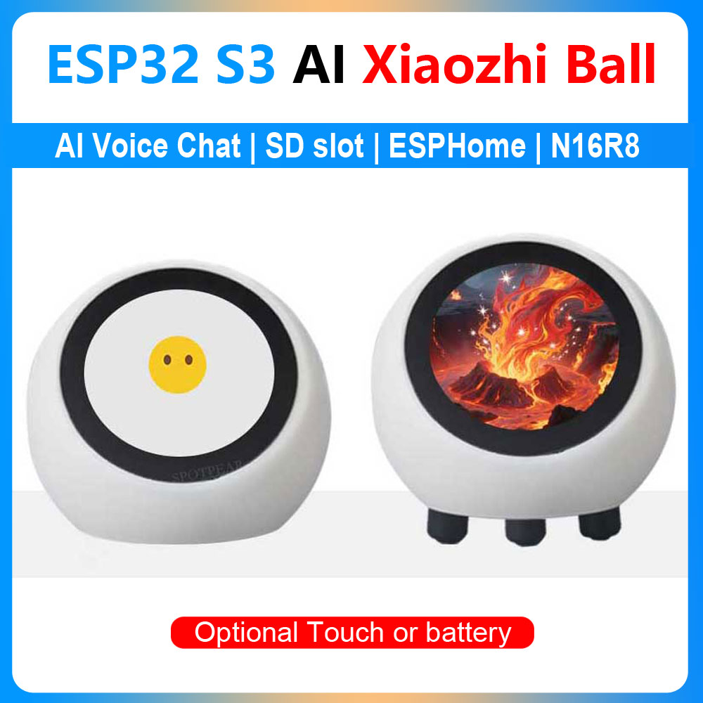 ESP32 S3 1.28 Inci N16R8 Papan - Smart Home Robot ulasan dan harga