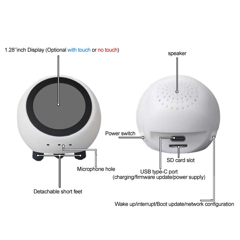 ESP32 S3 1.28 Inci N16R8 Papan - Smart Home Robot ulasan dan harga