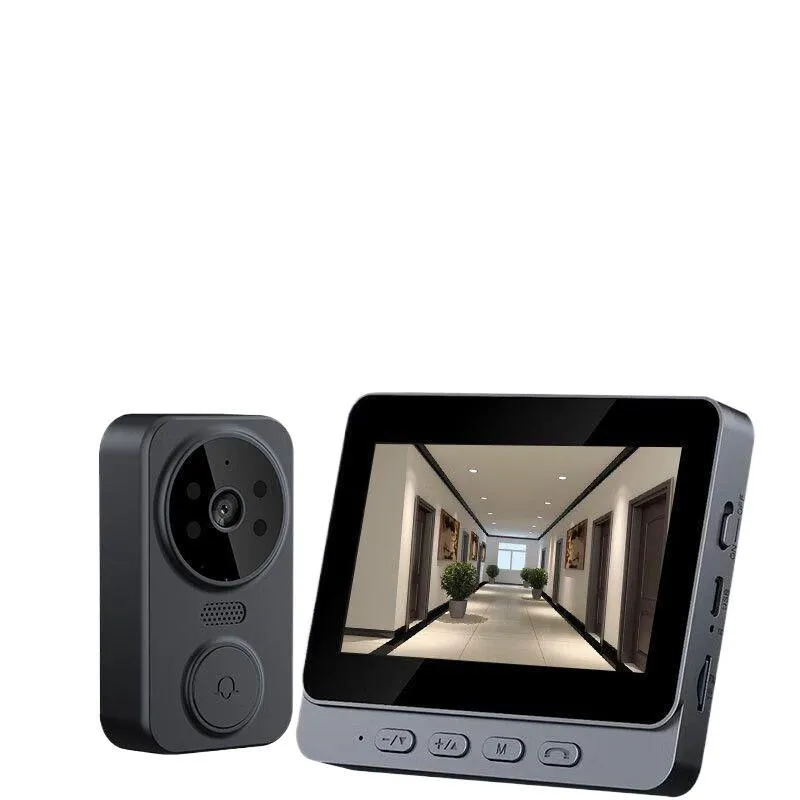 Kamera Bel Pintu Video Nirkabe - Smart Home Video Doorbell Installation ulasan dan harga