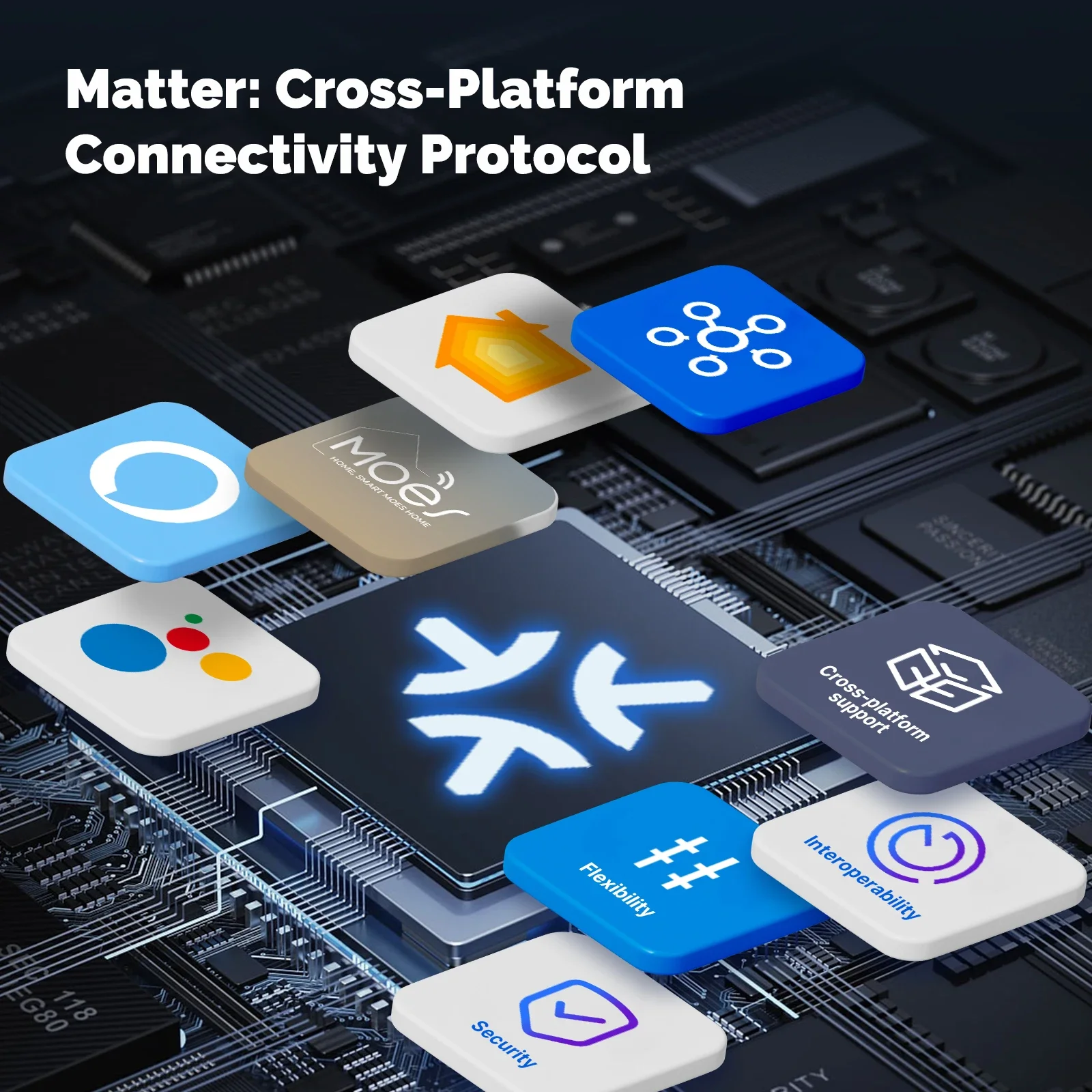 MOES Matter Tuya WiFi Sakelar  - Smart Home Yale ulasan dan harga