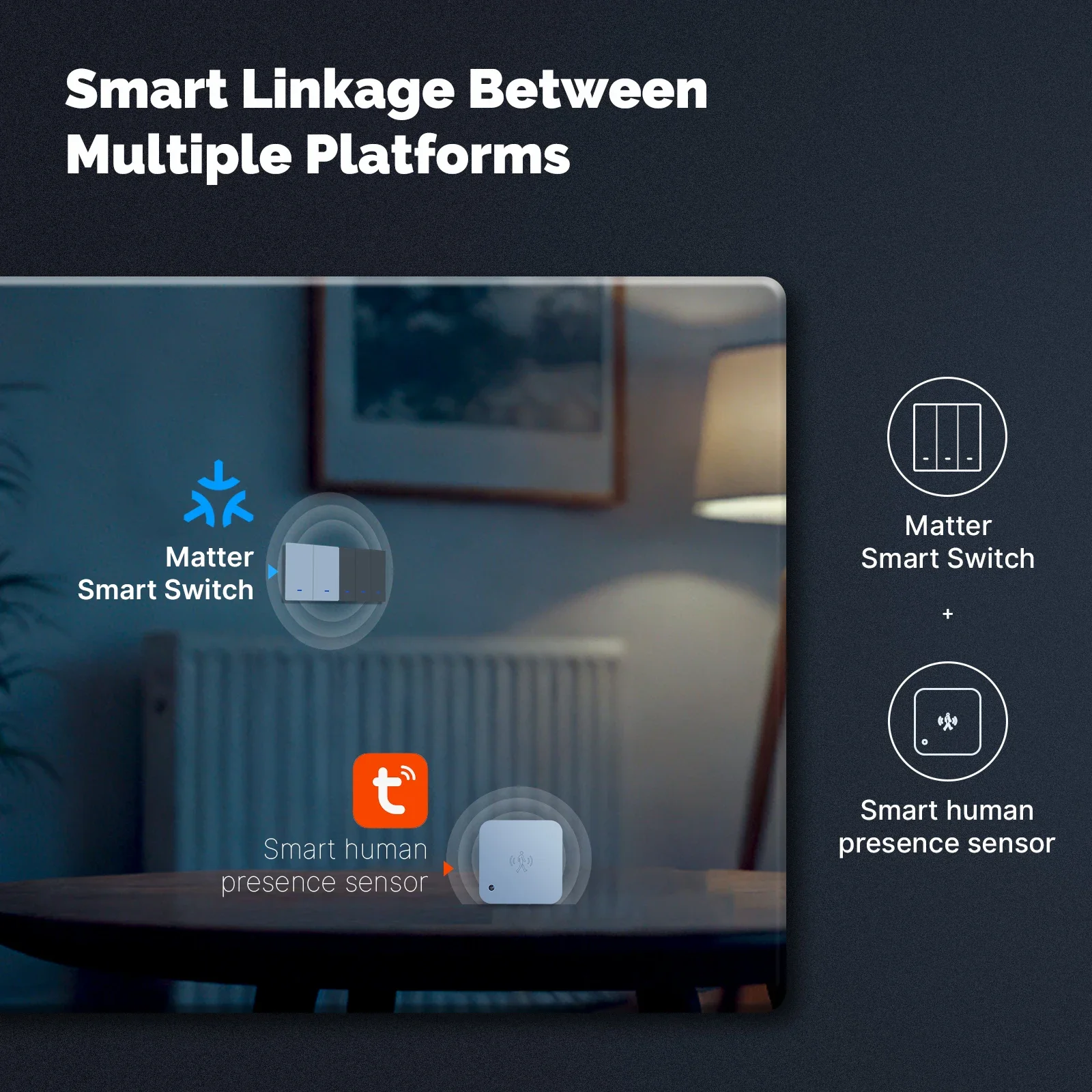 MOES Matter Tuya WiFi Sakelar  - Smart Home Yale ulasan dan harga