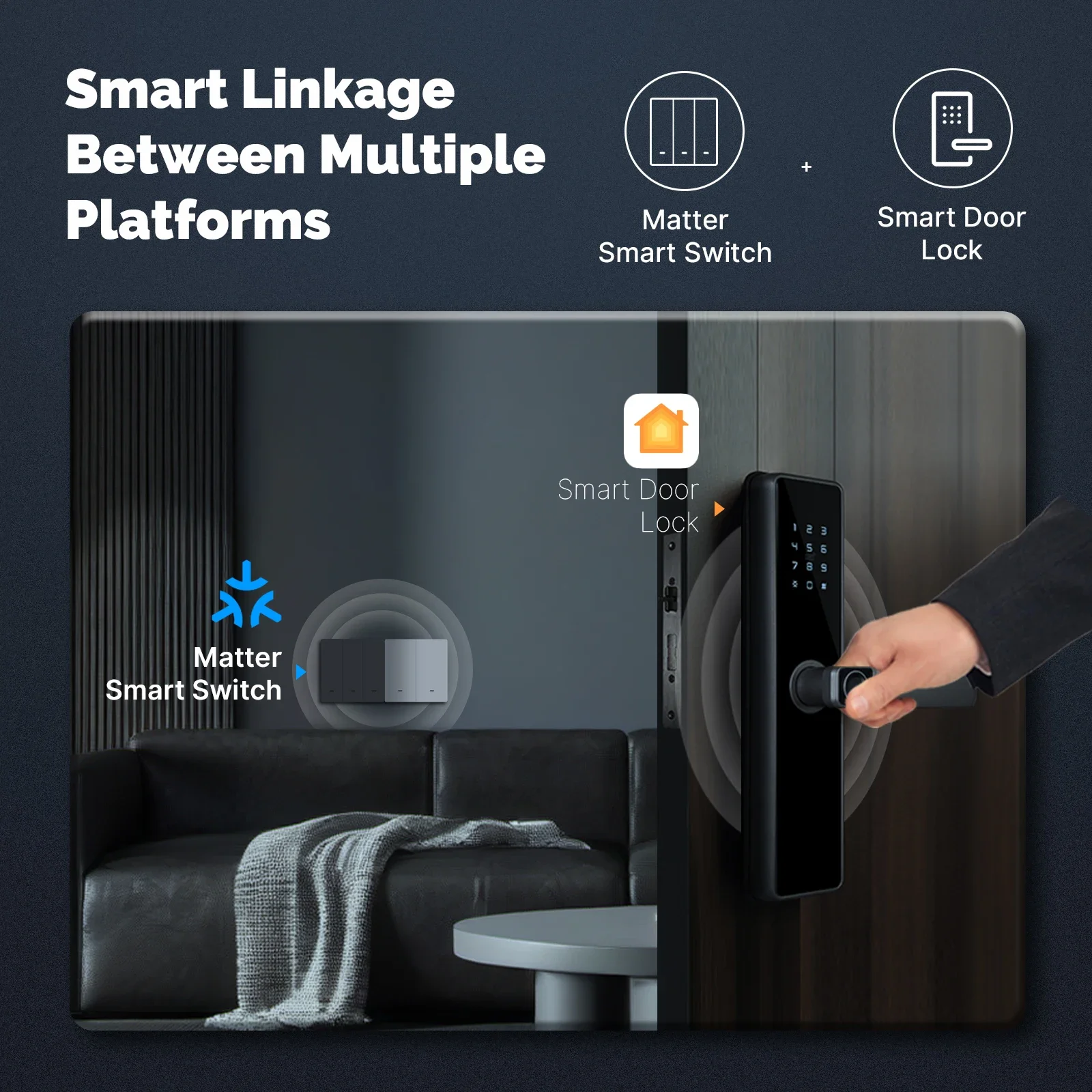 MOES Matter Tuya WiFi Sakelar  - Smart Home Yale ulasan dan harga