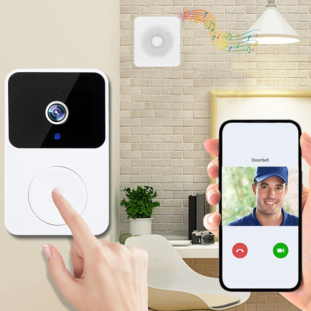 Bel Pintu Video Nirkabel WiFi  - Smart Home Video Doorbell App ulasan dan harga