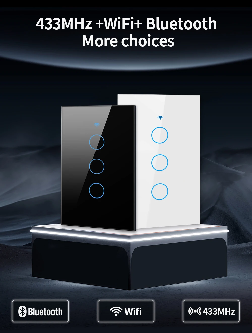 TNCE Tuya WiFi/Zigbee saklar l - Smart Home Yale ulasan dan harga