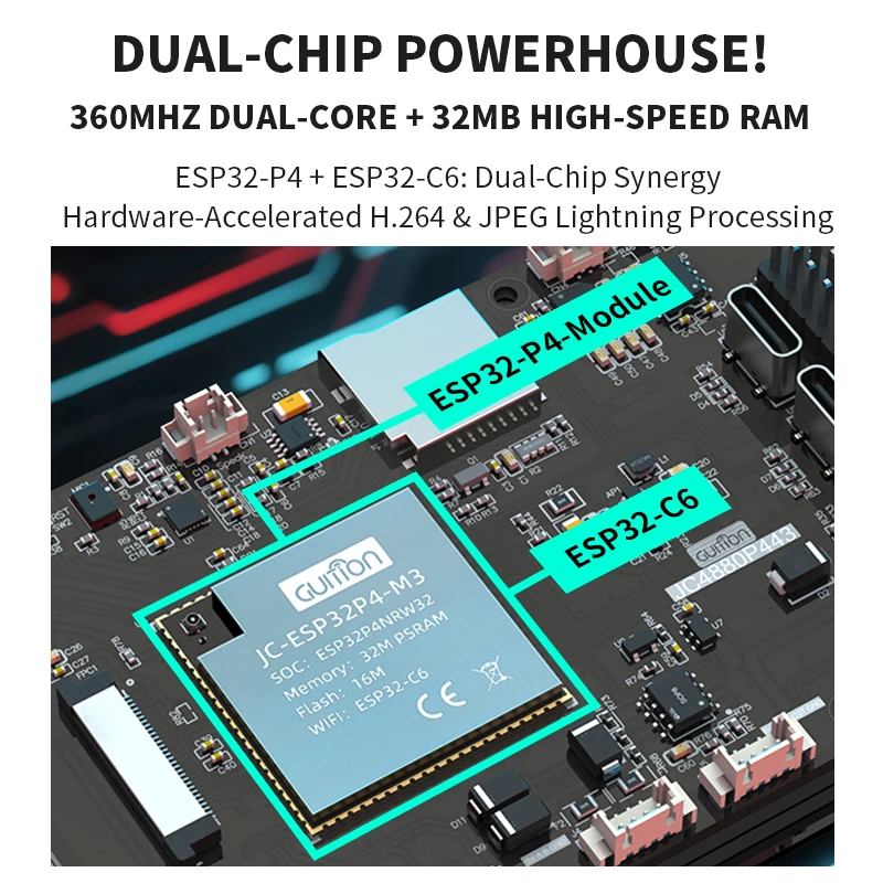 Layar Sentuh Kapasitif IPS 4,3 - Smart Home Arduino ulasan dan harga