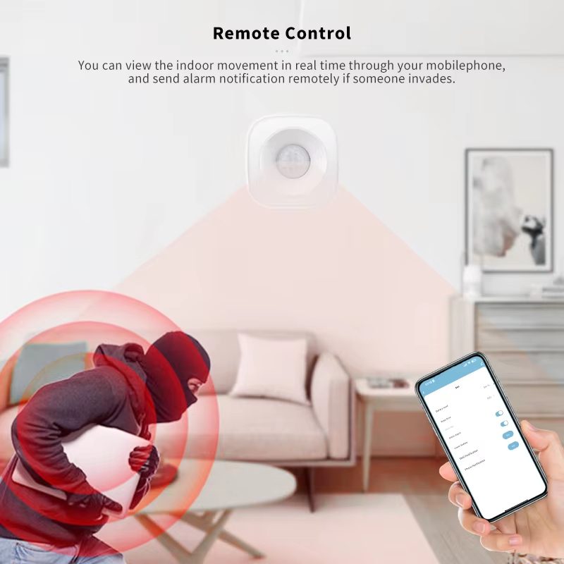 ZigBee Tuya/WiFi PIR Sensor ge - Zigbee Motion Sensor ulasan dan harga