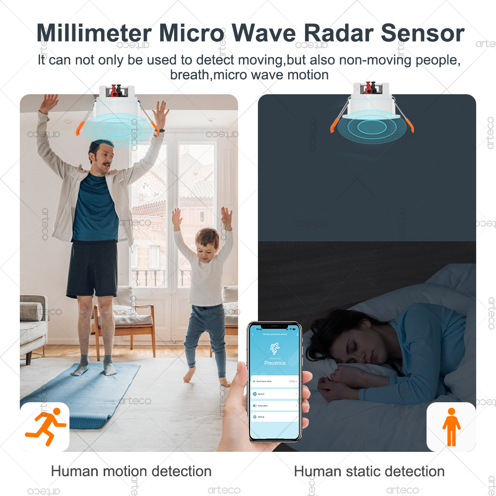 Sensor Kehadiran Manusia Tuya  - Zigbee Motion Sensor ulasan dan harga