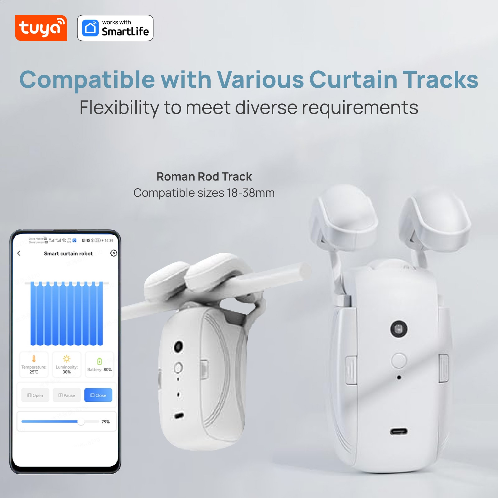 Robot Tirai Pintar Tuya (Rel T - Smart Curtain Robot ulasan dan harga