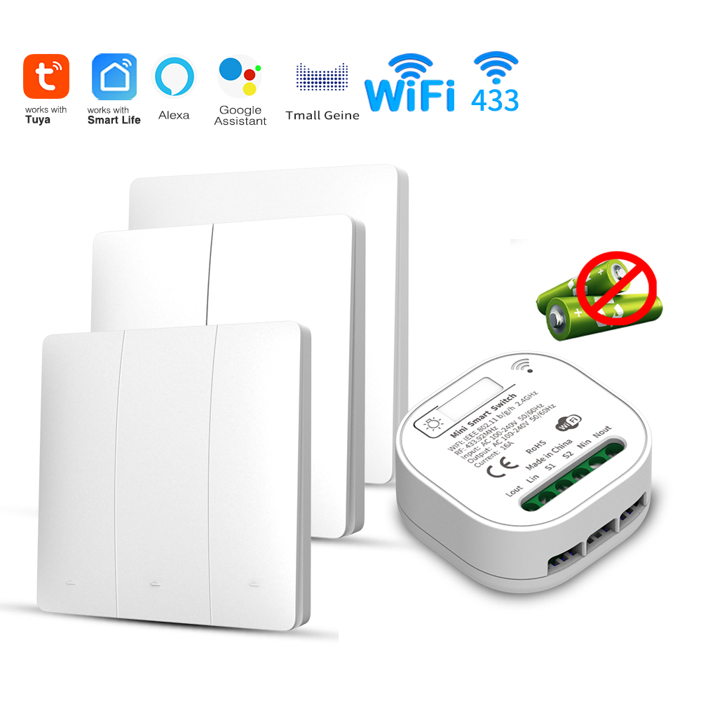 Sakelar Lampu Pintar Tuya WiFi - Smart Home Yale ulasan dan harga