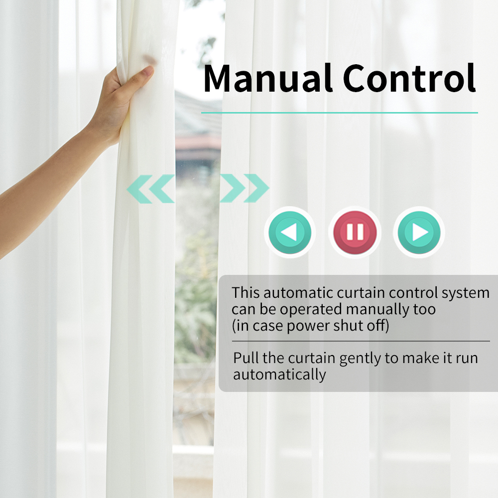 Zigbee Tuya Motor tirai listri - Smart Curtain Robot ulasan dan harga