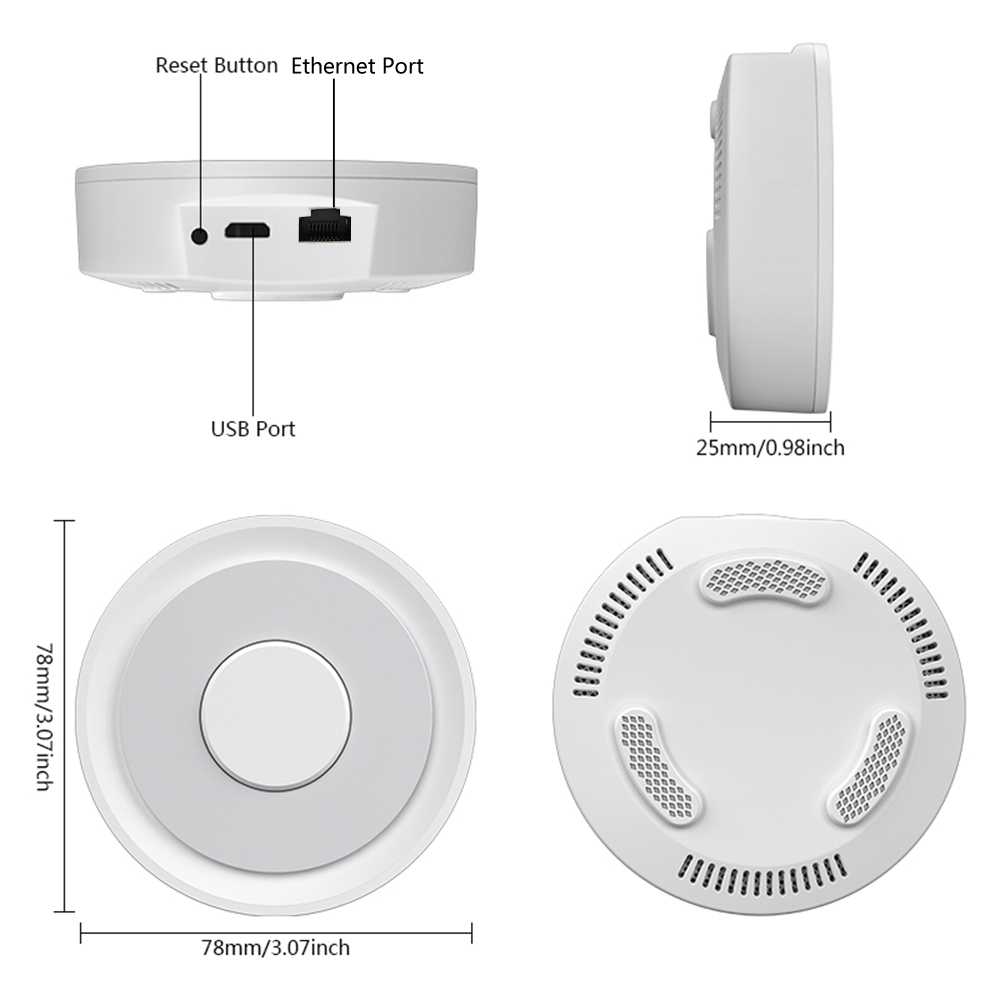 Tuya ZigBee Smart Gateway Home - Smart Home Living ulasan dan harga